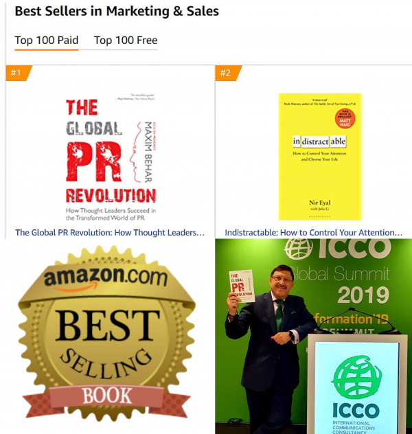 Behar's New Book The Global PR Revolution Reached No. 1 of Sales on Amazon